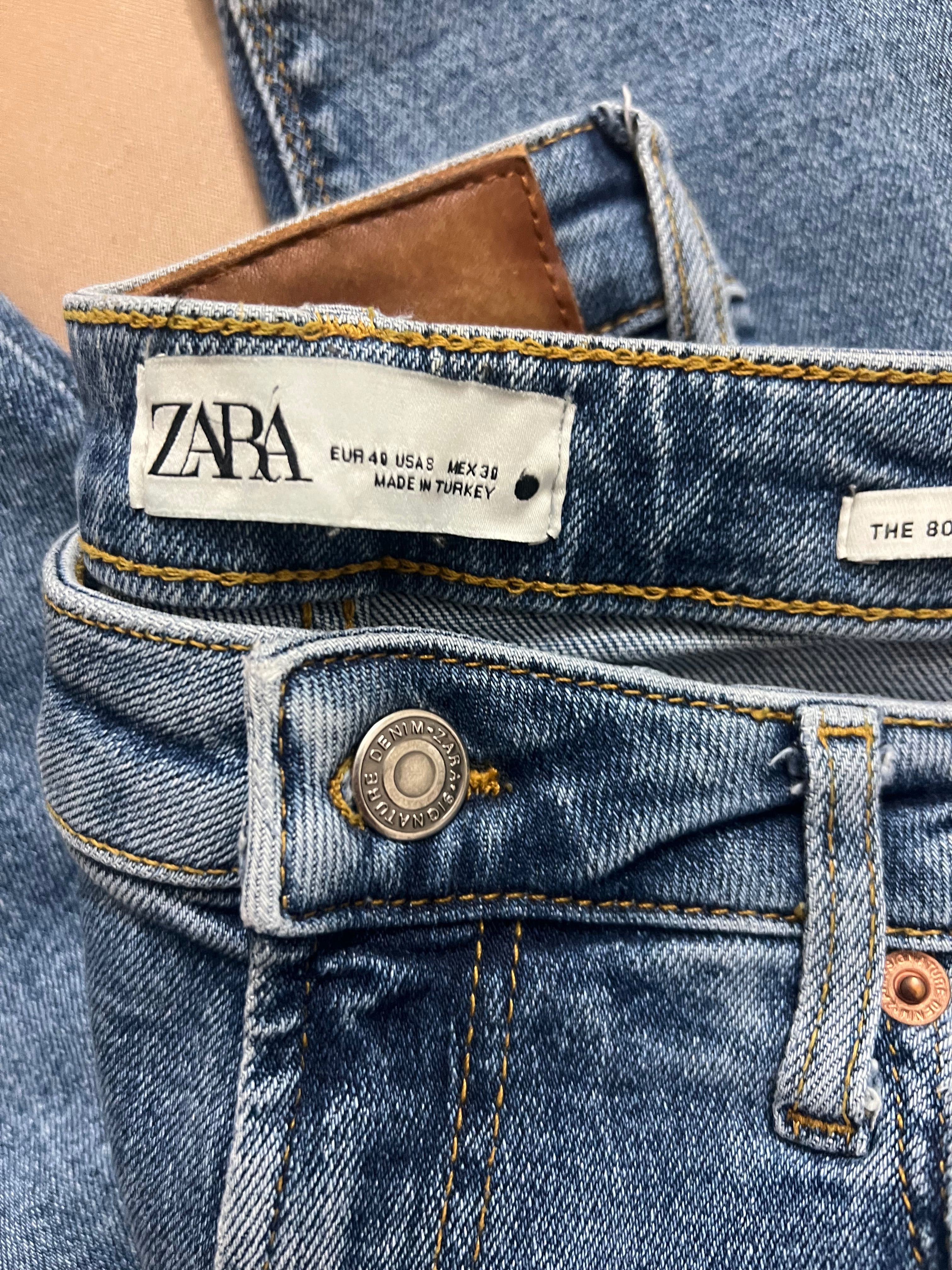 Дамски дънки, Zara, размер 40, М