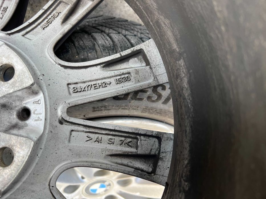 Продавам джанти със зимни гуми и датчици за БМВ/BMW Серия 5/F10/F11!