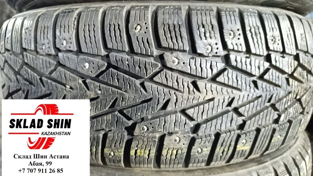 Б/у зимние шины (липучки, шипы) 235/45/17 Европа и Япония