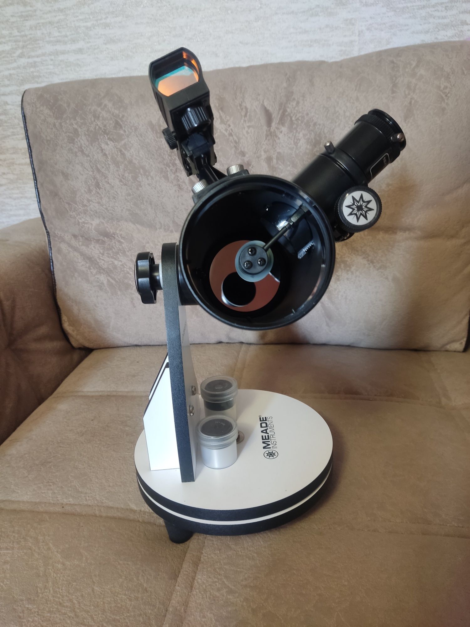 телескоп meade lightbridge mini 82 мм