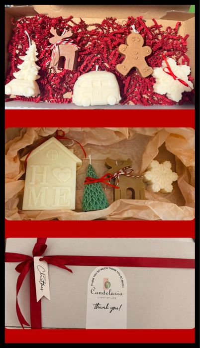 Cutii cu lumanari parfumate