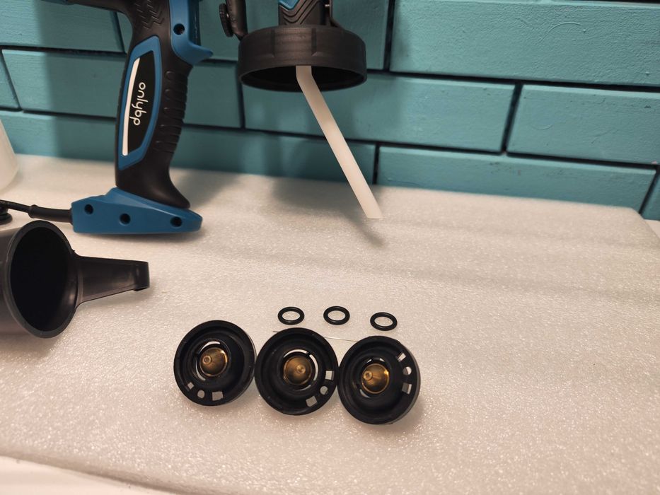 OnlyBP 700W мощен пистолет за боядисване с 1400 мл резервоар