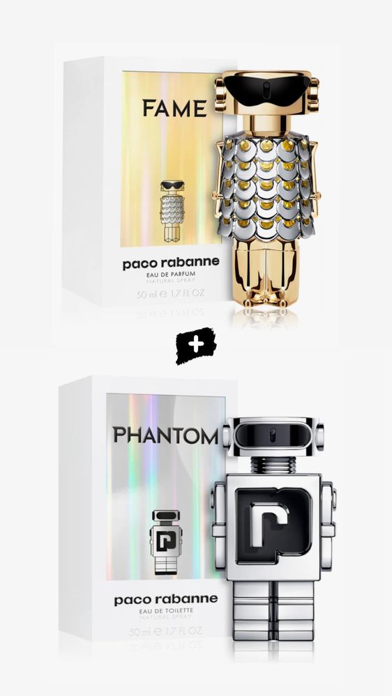 Parfum Paco Rabanne Fame+Phantom