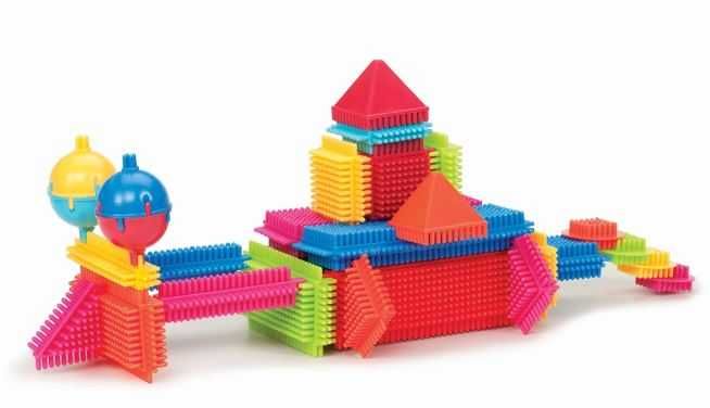 Set cuburi de construit mono blocks - Bristle Blocks