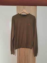 Оригинален мъжки пуловер Polo Ralph Lauren (памучно-кашмирен)