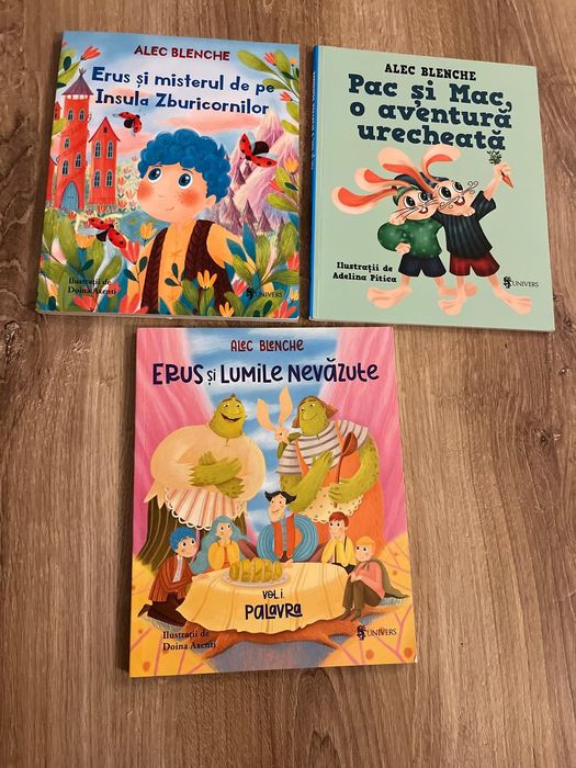 Set 3 cărți educative - Alec Blenche