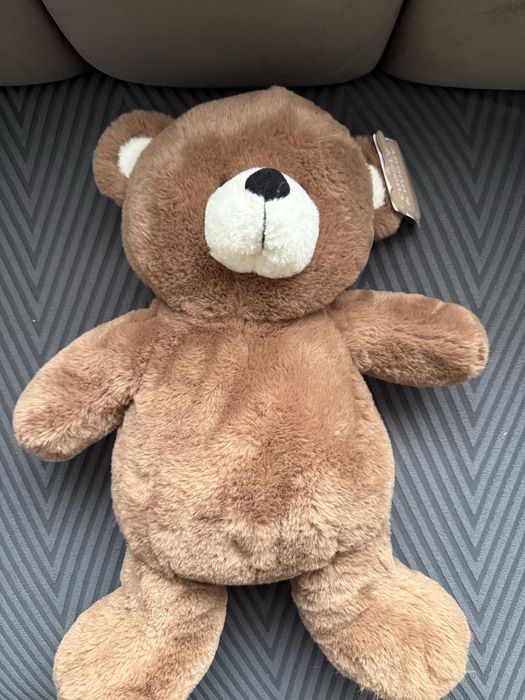 Urs de plus, nou, cu eticheta, 50 cm, maro cuddly and huggy teddy bear