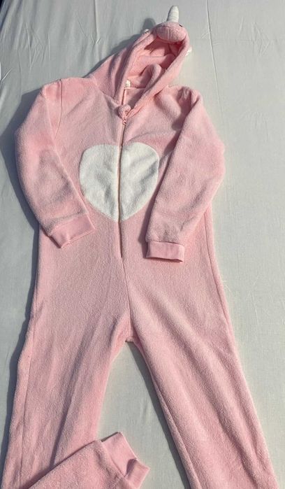 Детска пижама гащеризон еднорог