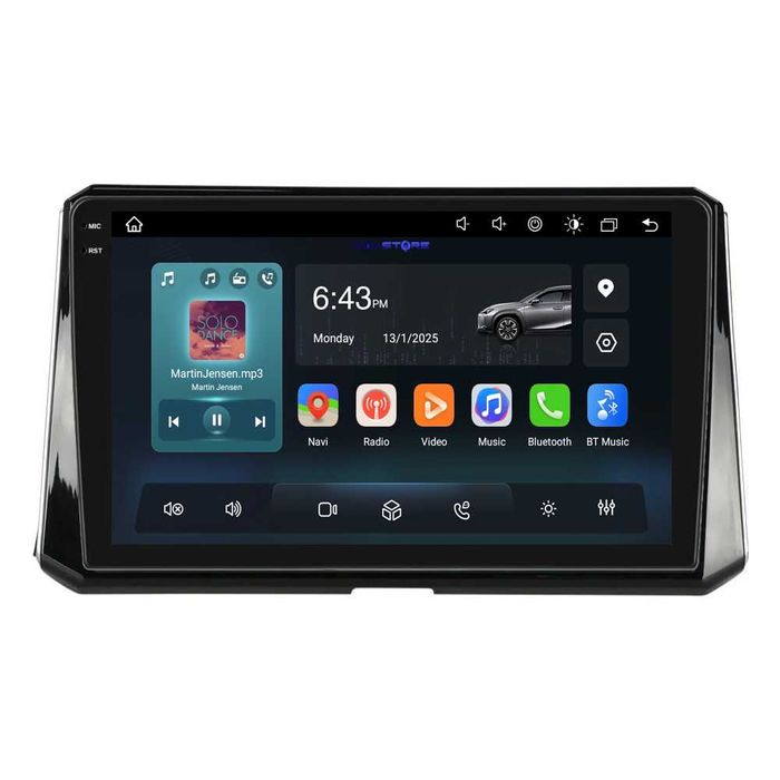 Navigatie Dedicata Toyota Corolla (2019 - 2025), BT, WiFi, Carplay