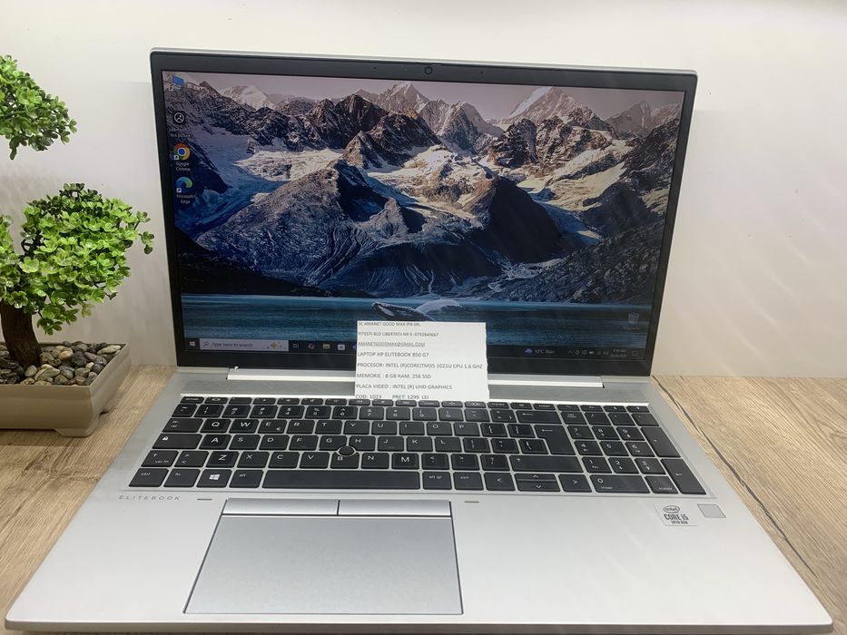 Laptop hp elitebook 850 g7