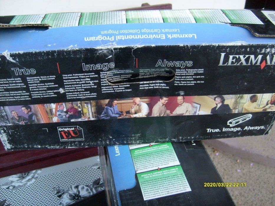 Lexmark 12A8425 original si 12A8405 schimb cu hartie A4 copiator