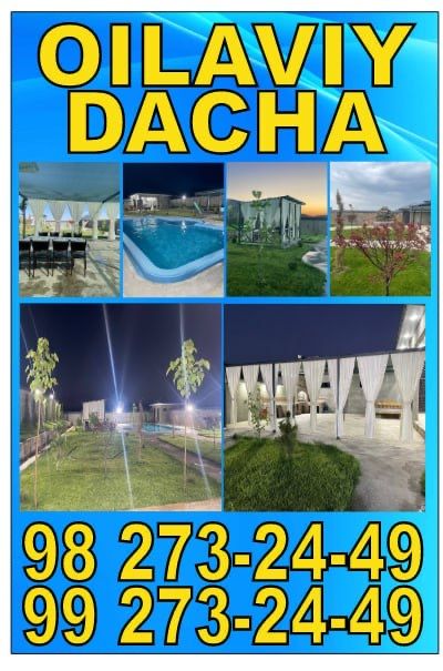 Dacha samarqand ohalik oqbuyroda joylashgan !