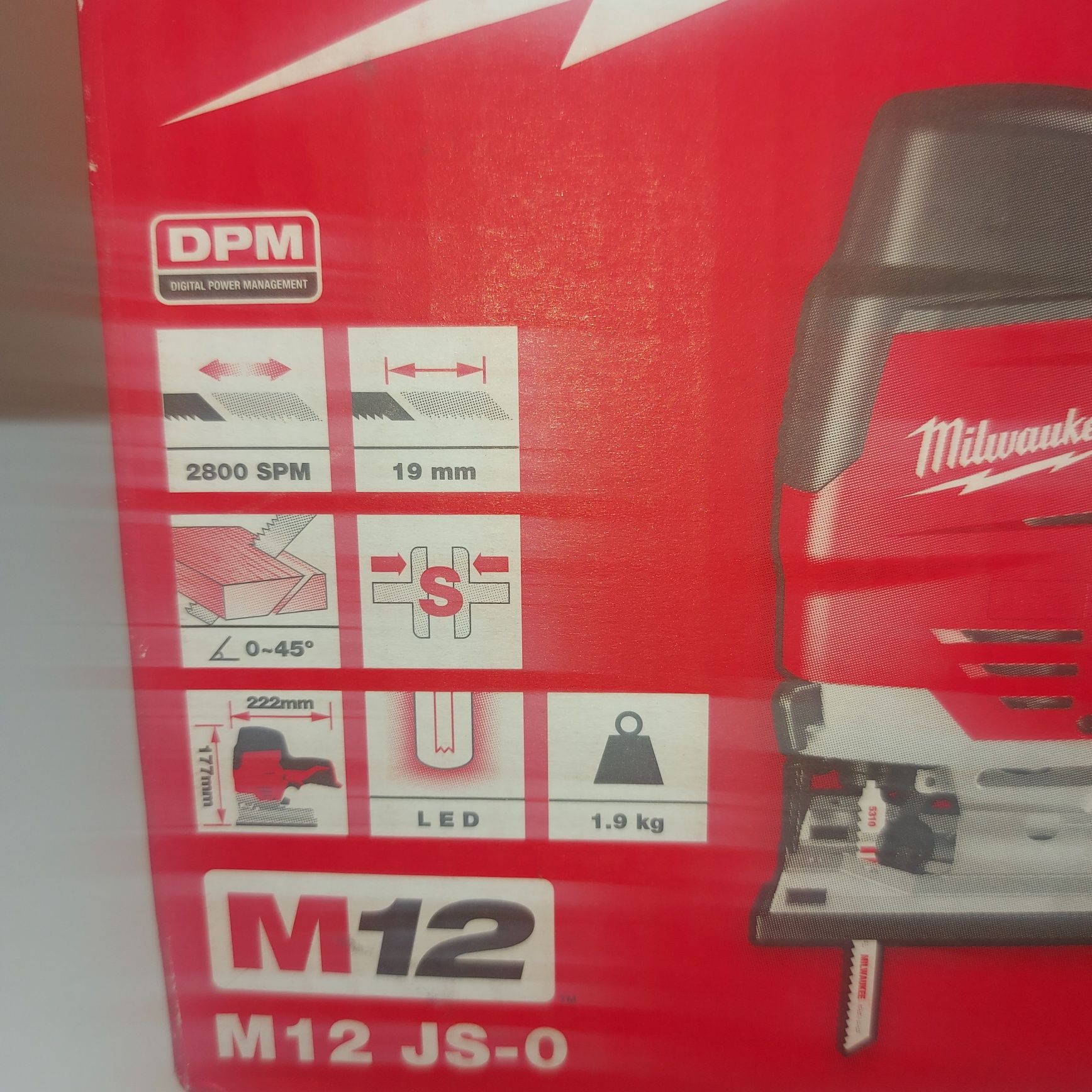 Акумулаторен прободен трион Milwaukee M12 JS-0