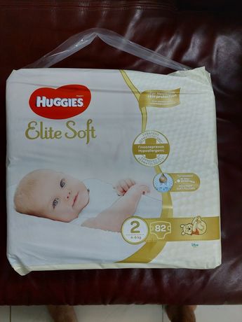 Huggies Elite Soft Nr. 2 (82 buc)