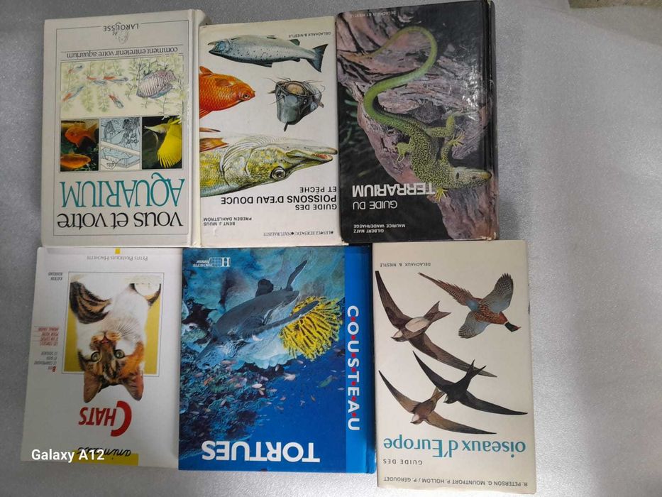 Enciclopedii despre animale de casa si salbatice, limba franceza