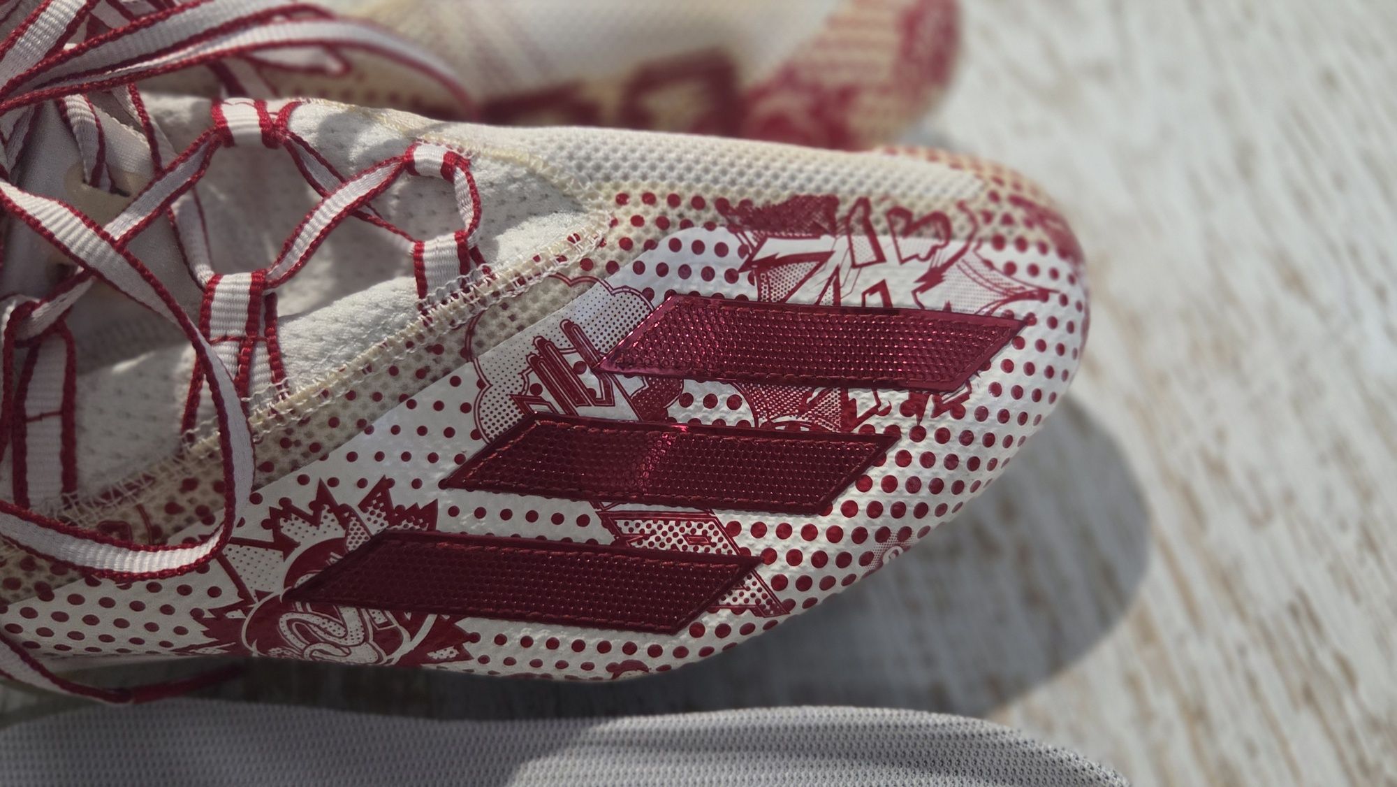 adidas Adizero 11.0 Comics Football Cleats - White | Men's