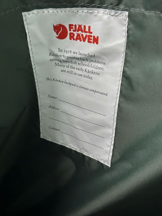 Fjallraven MAXI раница, 41/32/14 см. Оригинална