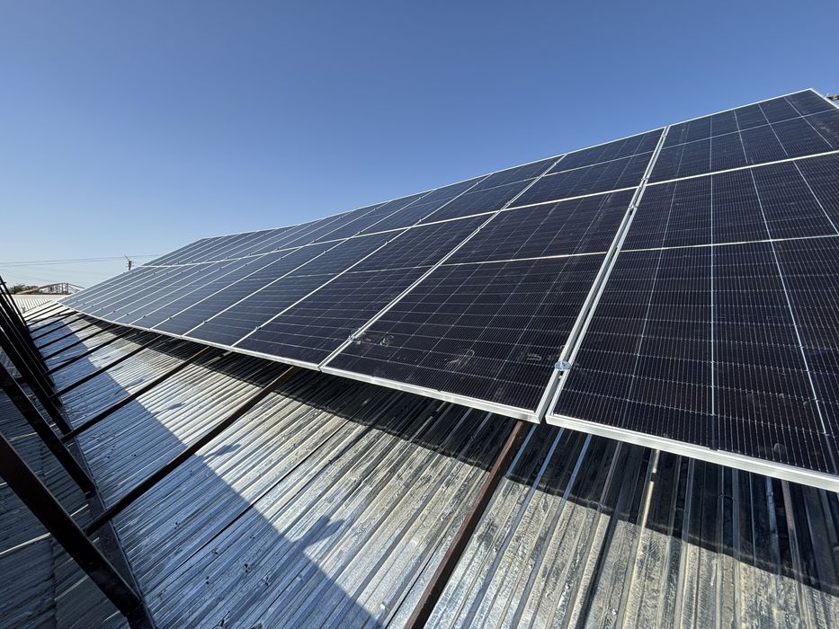 Куёш панеллар урнатиб берамиз