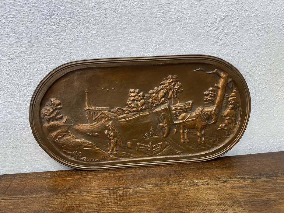 Медно пано за стена френско производство