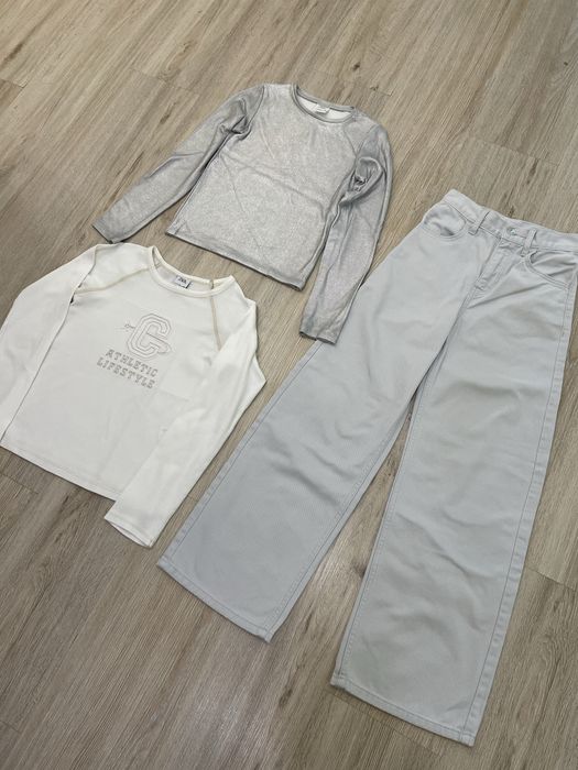 Кофты Zara джинсы Gloria Jeans размер 140