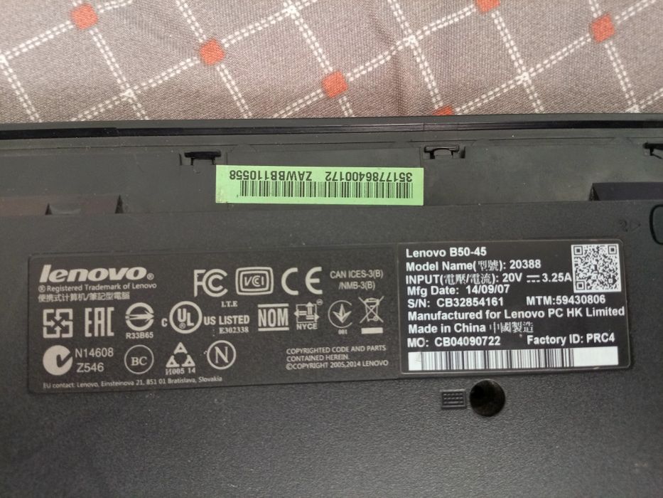 lenovo b50_45 model