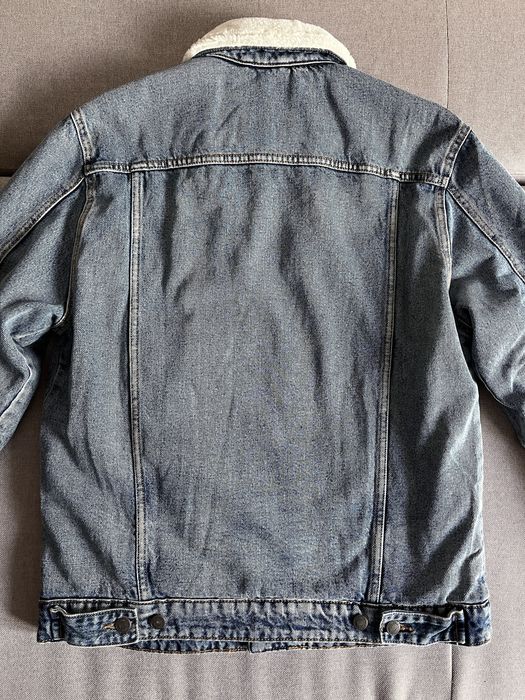 Geaca de blugi imblanita Pull&Bear