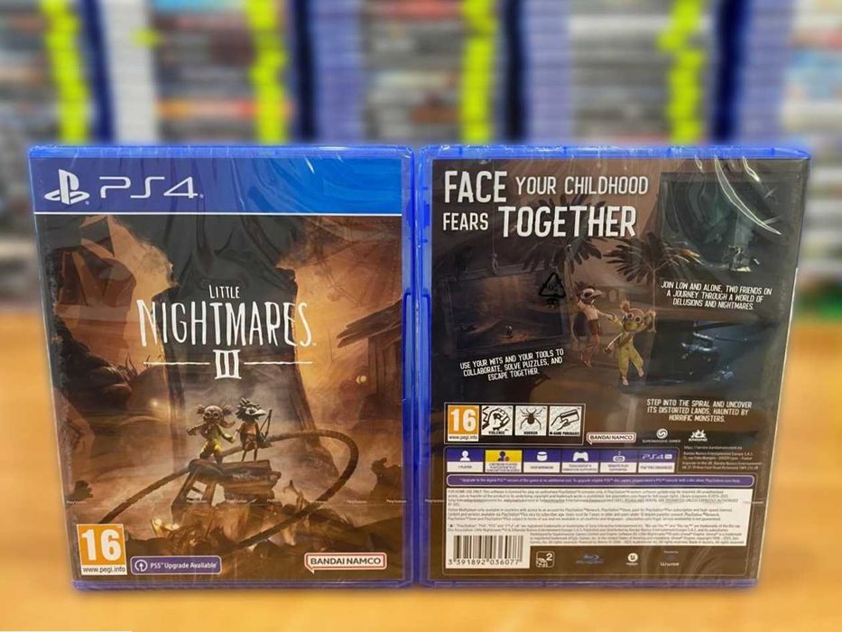 НОВИНКА! Little Nightmares III (3) PS4/PS5 Большой Выбор Игр