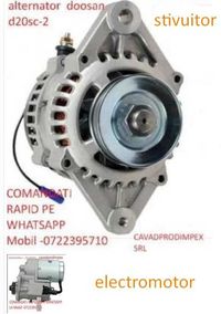 Alternator si electromotor stivuitor Doosan D20SC-2