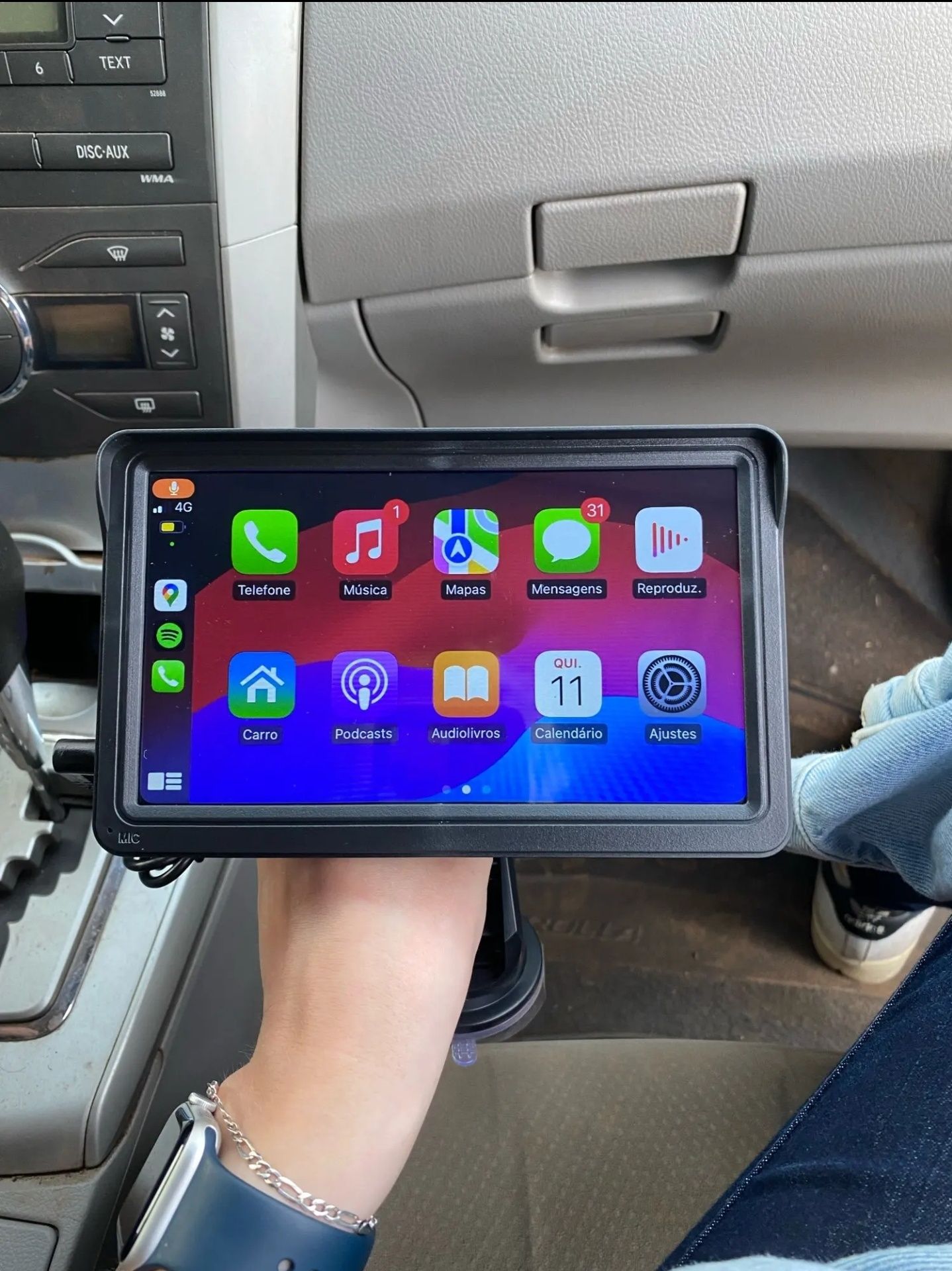 Navigatie- cu modul Apple car/ android auto