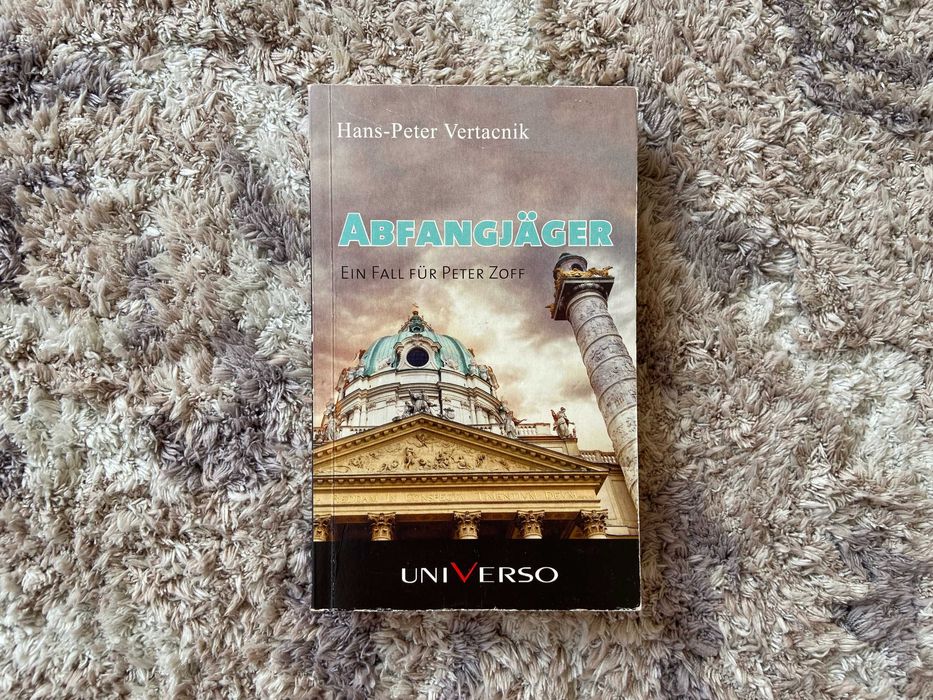 Abfangjäger - книга на немски език, Hans-Peter Vertacnik, в Австрия