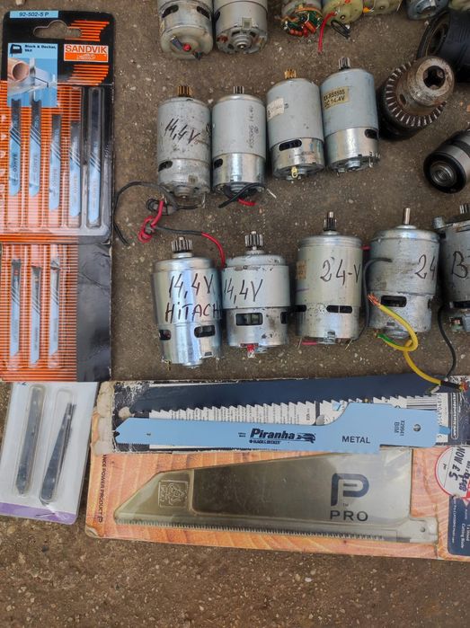 Desulfator baterii, motoare electrice