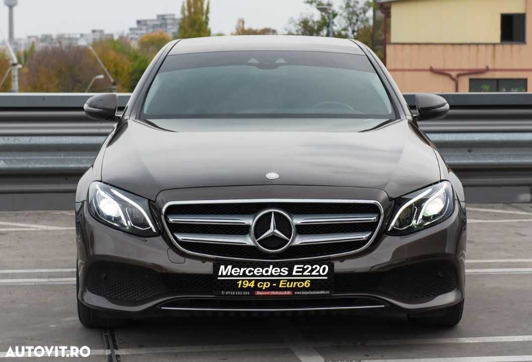 Mercedes Benz E220d w213 2017 km reali Proprietar Impecabila
