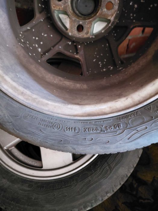 Джанти с гуми R 14 4 броя перфектни