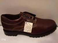 Pantofi barbati noi toamna iarna piele The Shoe Tailor UK nr. 42 si 44