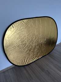 Blenda2in1 gold-silver 120x180cm