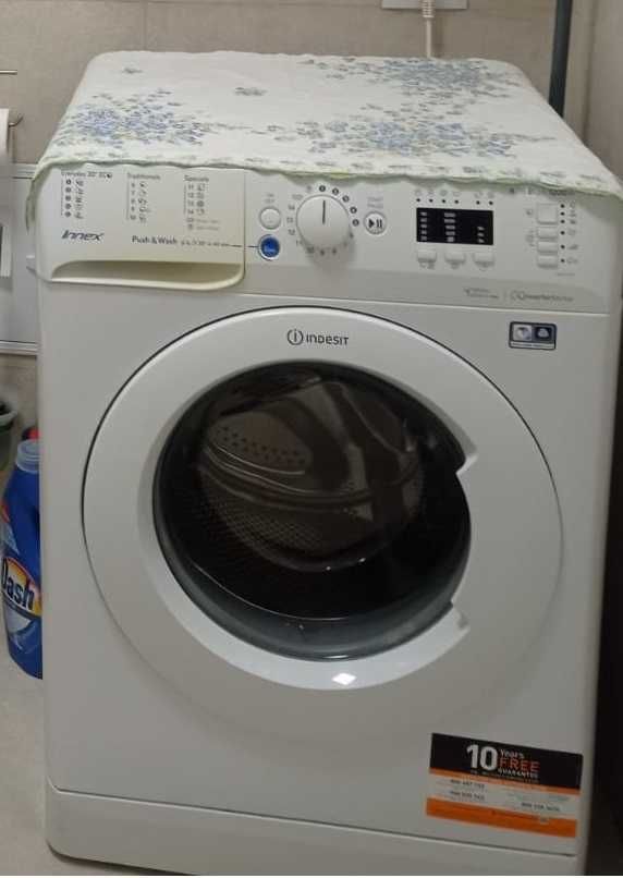 Masina de spalat rufe Indesit - capacitate 8 kg - alb -MTWA 81285 W IT