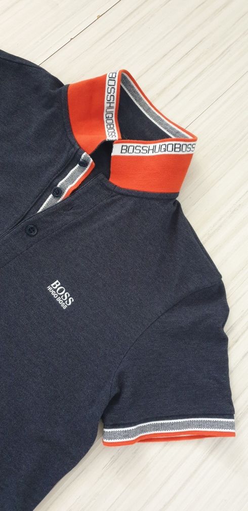 Hugo Boss Paddy Pique Cotton Regular Fit / S НОВО! ОРИГИНАЛНА Тениска!