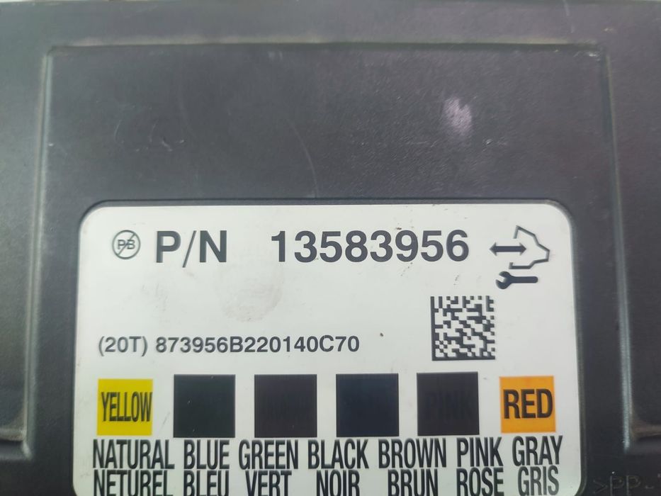 Modul confort 13583956 Opel Astra J [2009 - 2012] 1.7 cdti A17DTJ