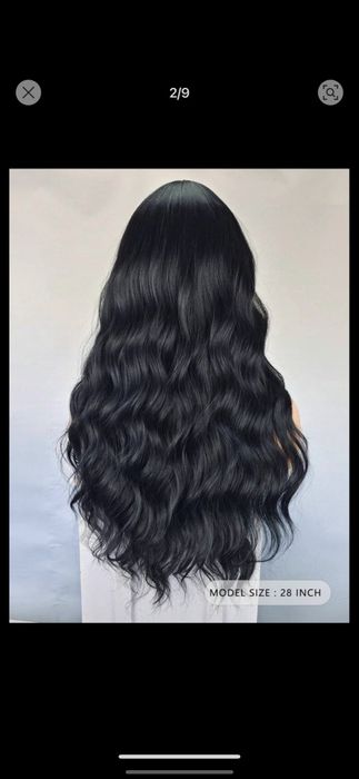 Perucă din păr sintetic