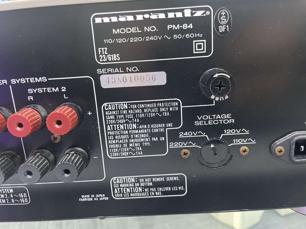 Marantz pm 84 GOLD