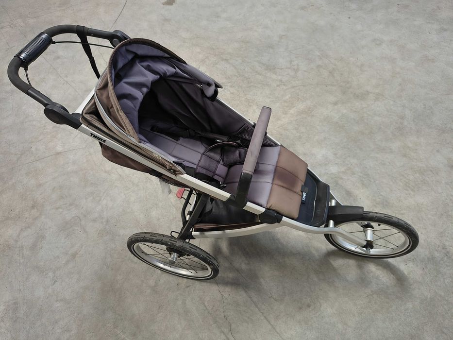 Carucior Thule Glide 2 Single Aluminium/Jet Black (model 2020)