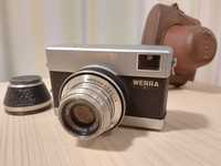 Фотоапарат Carl Zeiss Jena Werra 1 Camera 1955г Обектив Germany бленда