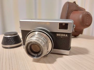Фотоапарат Carl Zeiss Jena Werra 1 Camera 1955г Обектив Germany бленда