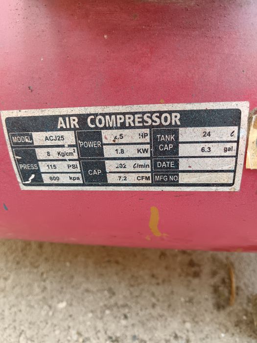 Butelie pentru compresor aer