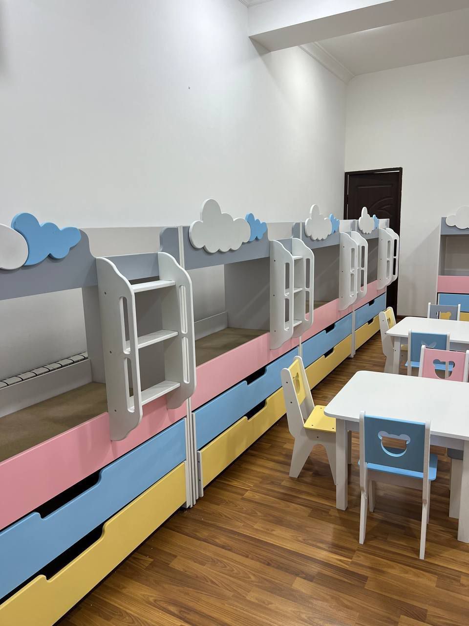 Кроват 4 этажный для детского сада! Болалар богчаси учун 4 этаж Кроват
