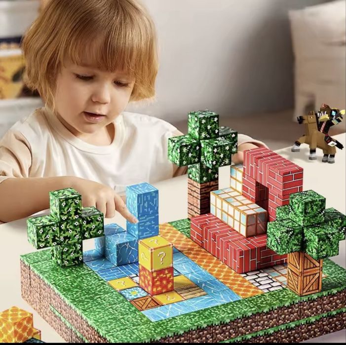 Магнитни кубчета Майнкрафт /Minecraft Magnetic Blocks
