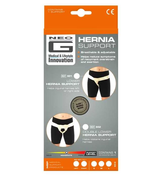 Centură hernie inghinală eficientă pre și postoperator