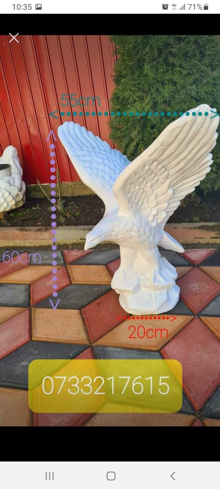 Ghiveci statueta