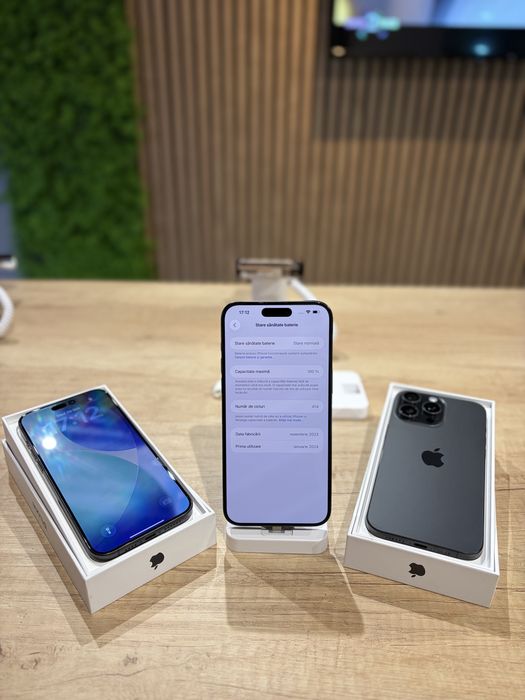 **ATS GSM**ID43361 iPhone 15 Pro Max 256Gb/Baterie100%/Garantie