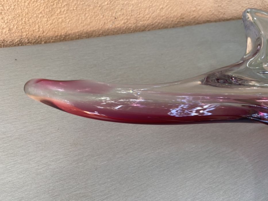 Фруктиера  от разтопено стъкло